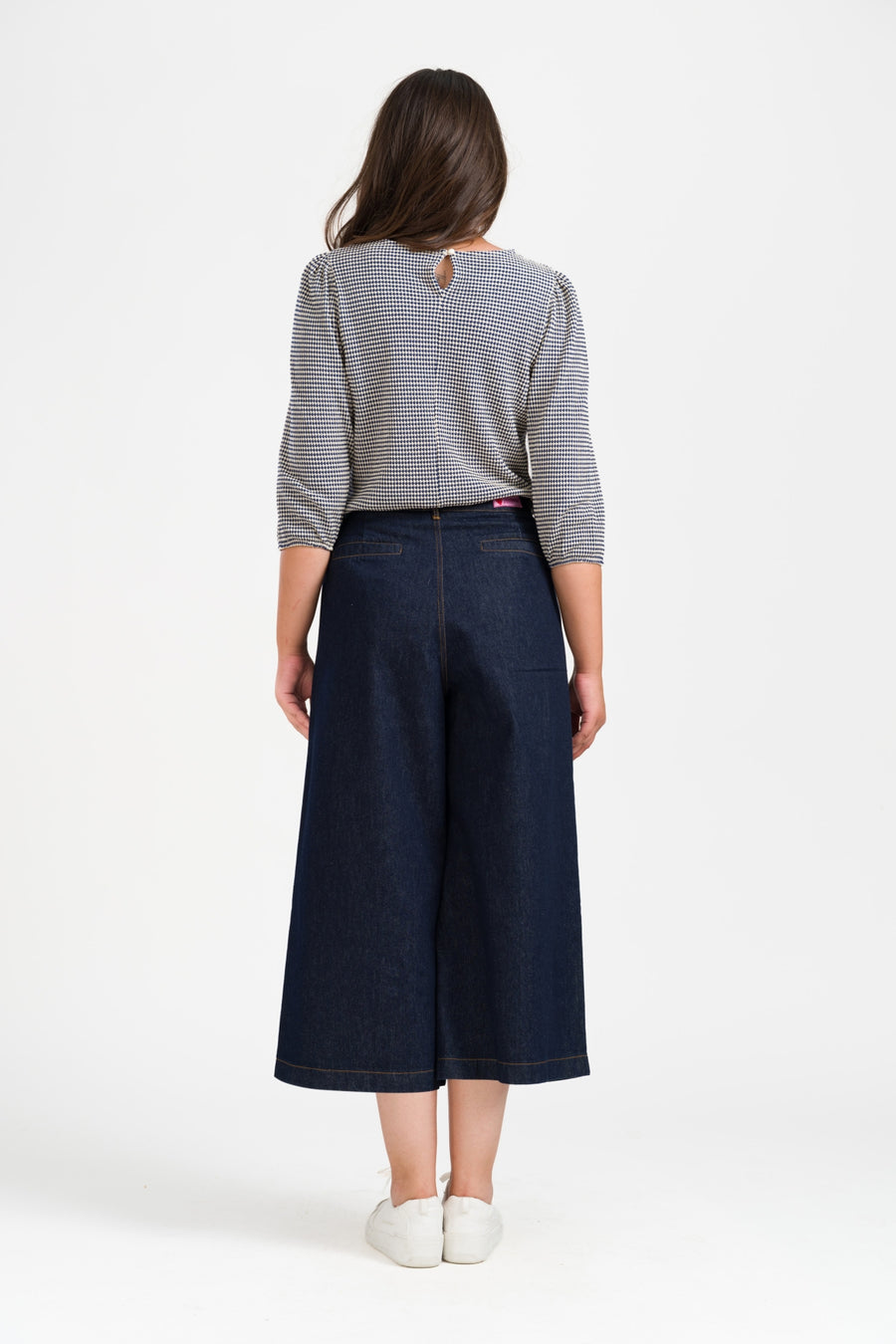 Lotus Trousers Denim | Dark Blue