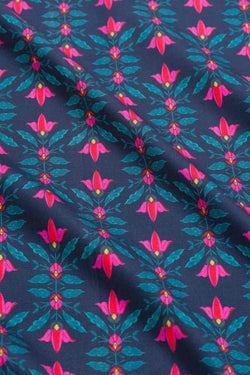 Galaxy Trousers Eclipse | Navy Peony