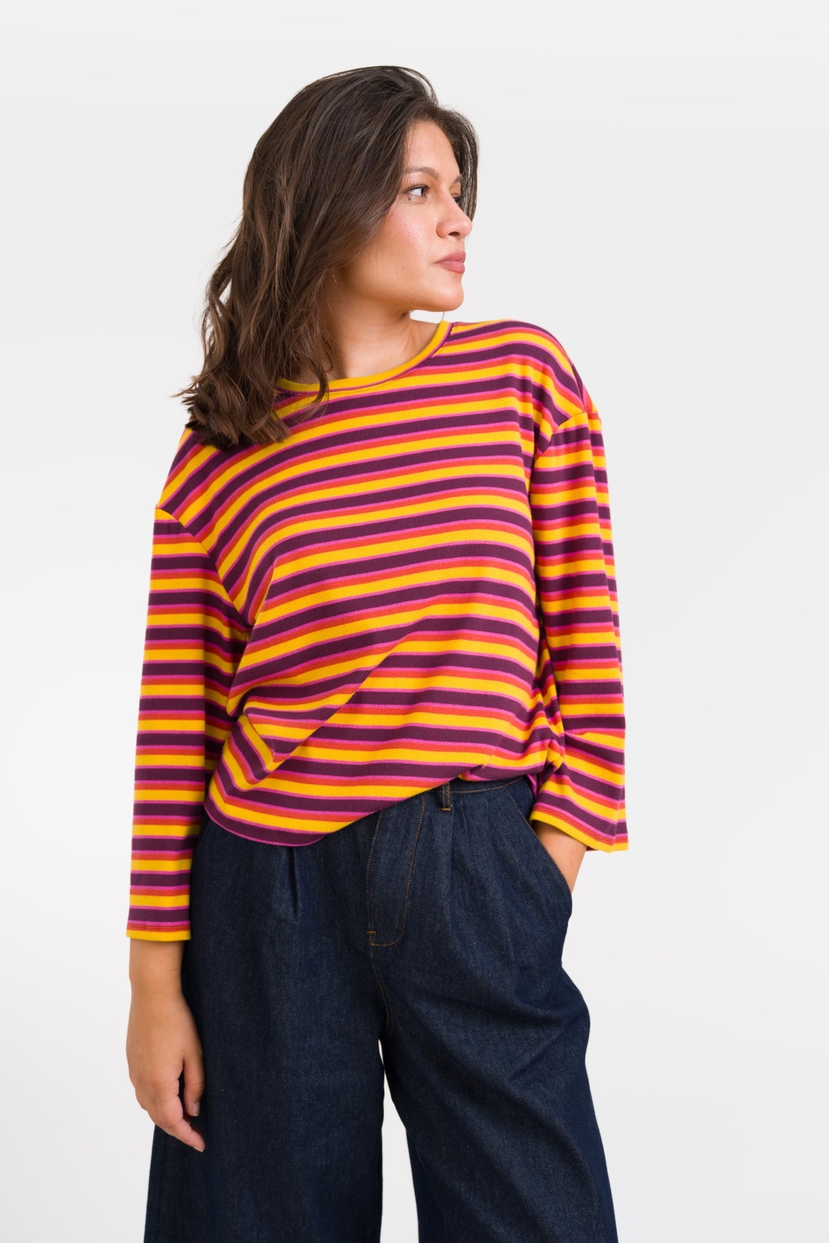 Cherry Oversized Top Mulled Glow | Fig