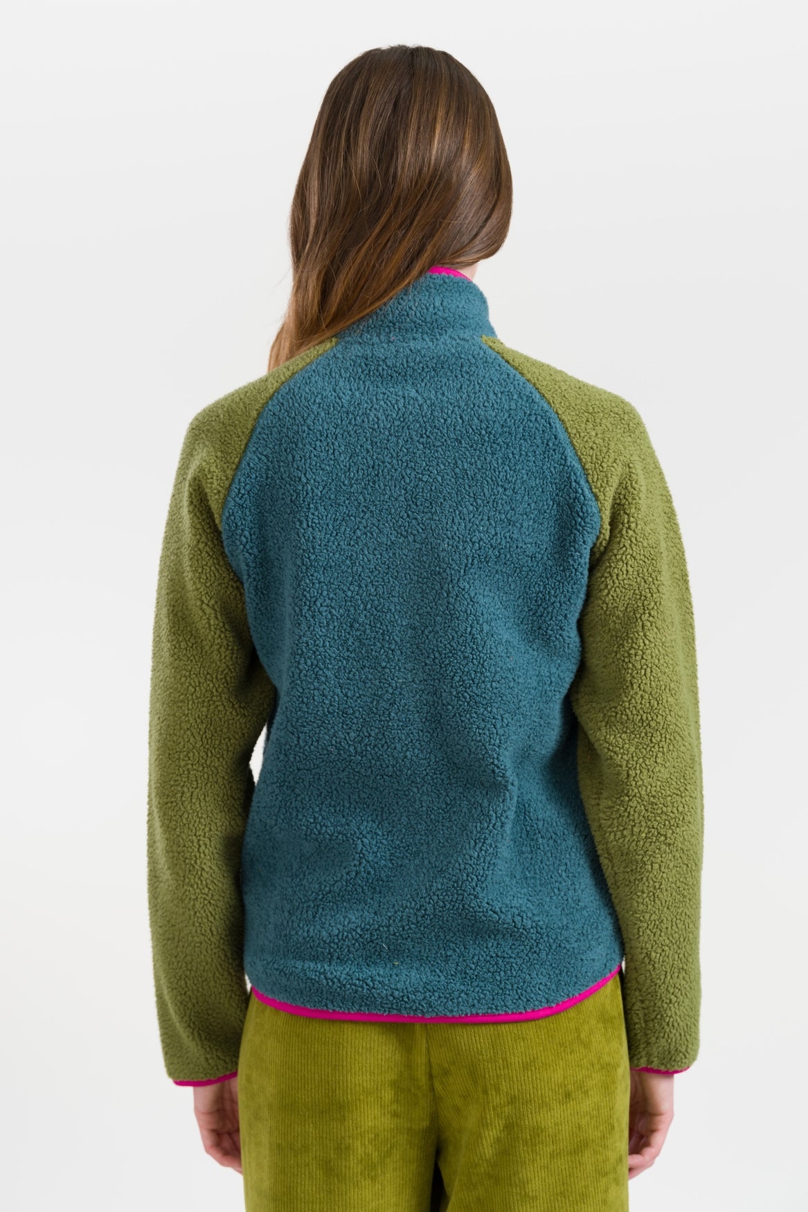 Ivy Jacket Plush | Colorblock