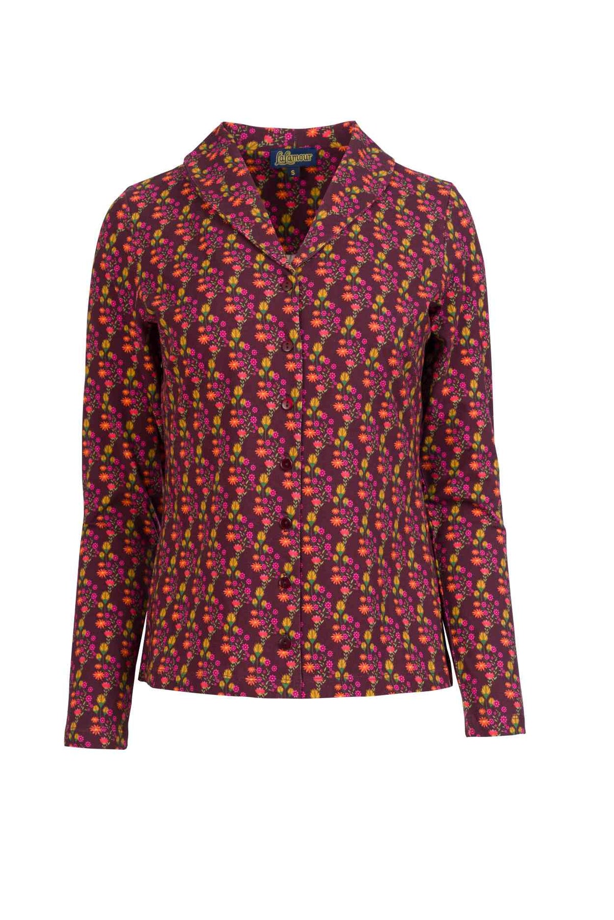 Iris Blouse LS Twilight Fig | Fig