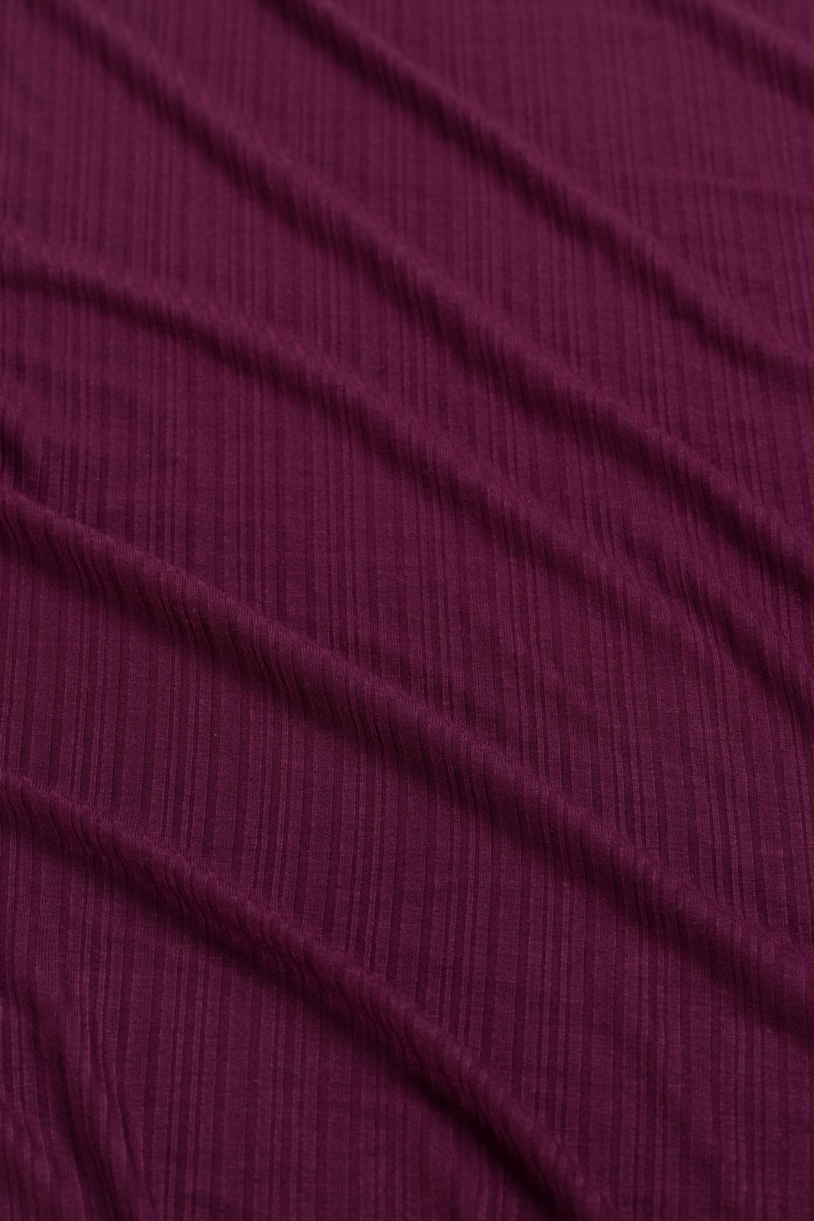 Monroe Top Jersey Rib | Fig