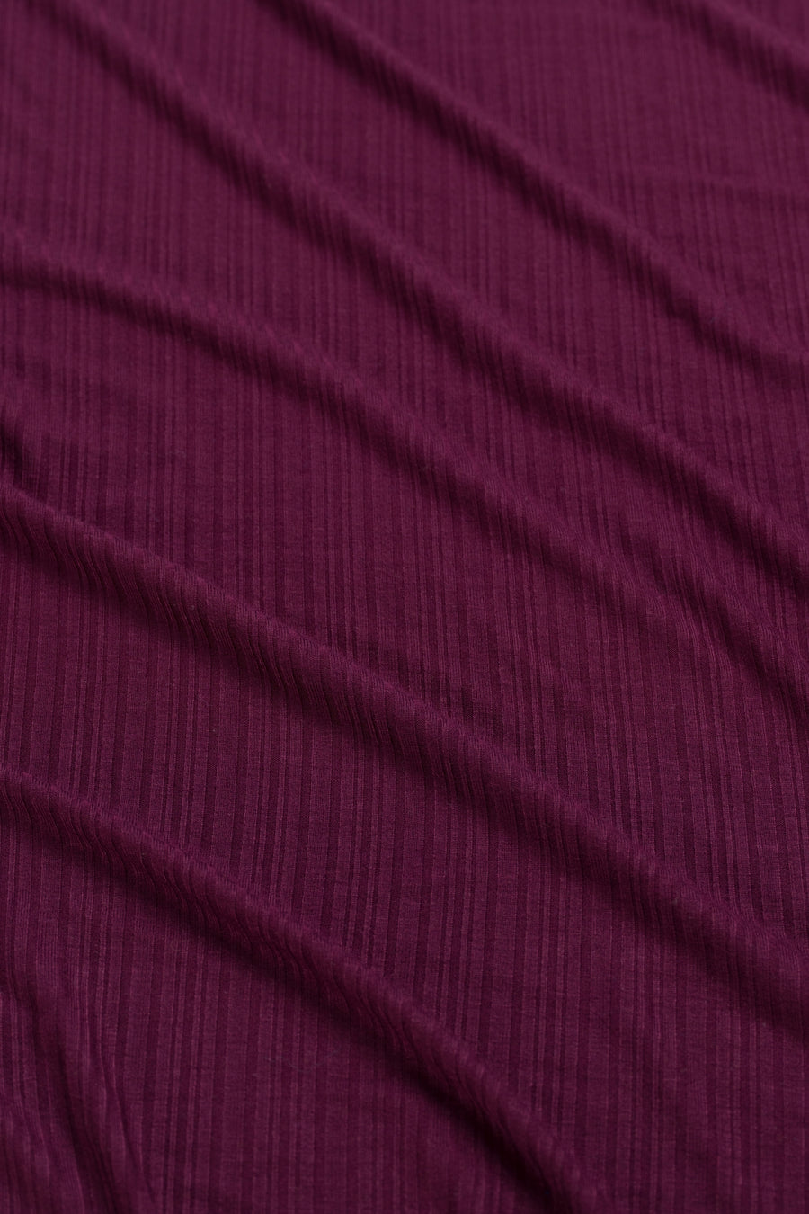 Monroe Top Jersey Rib | Fig