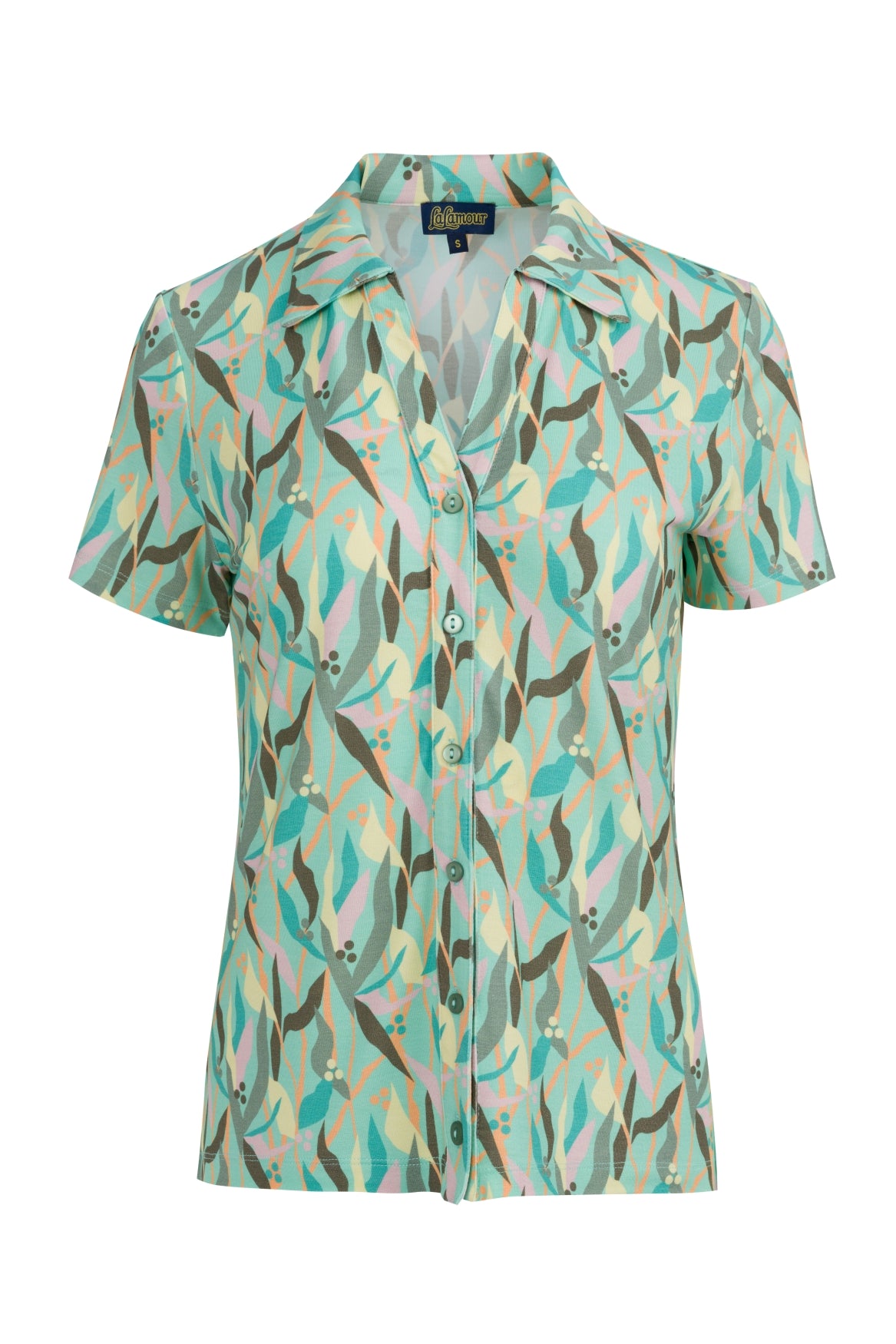 Lena Blouse SS Paloma | Cabbage