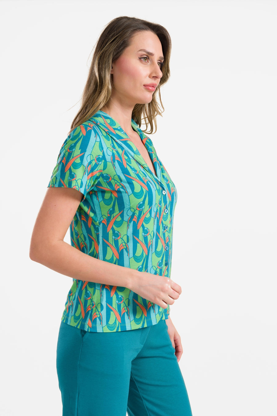 Iris blouse short sleeve | Tulip Waltz