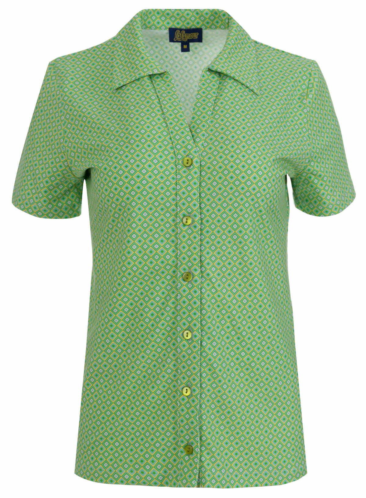 Lena blouse short sleeve | Mosaic