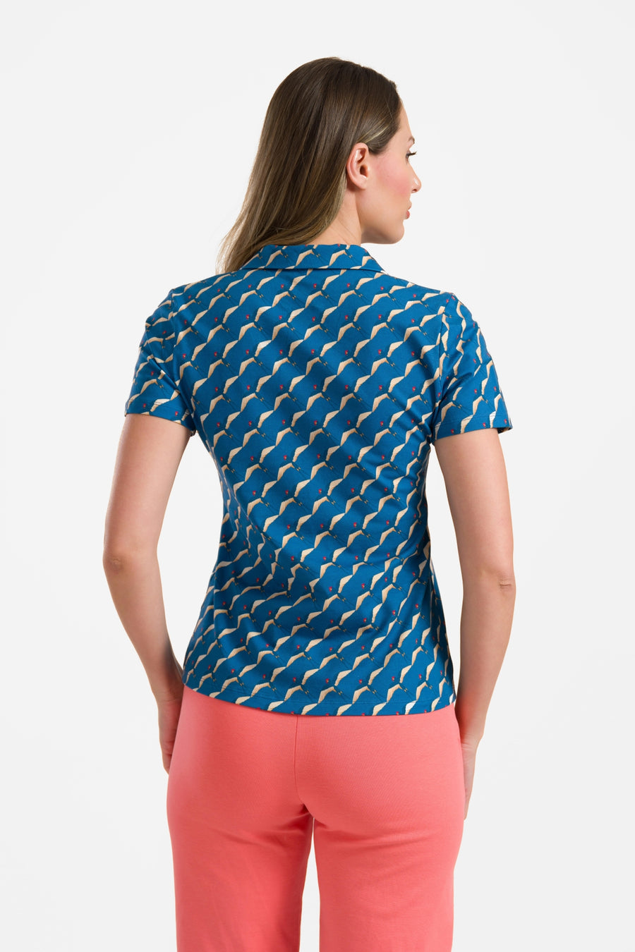 Lena blouse short sleeve | Swallow Migration
