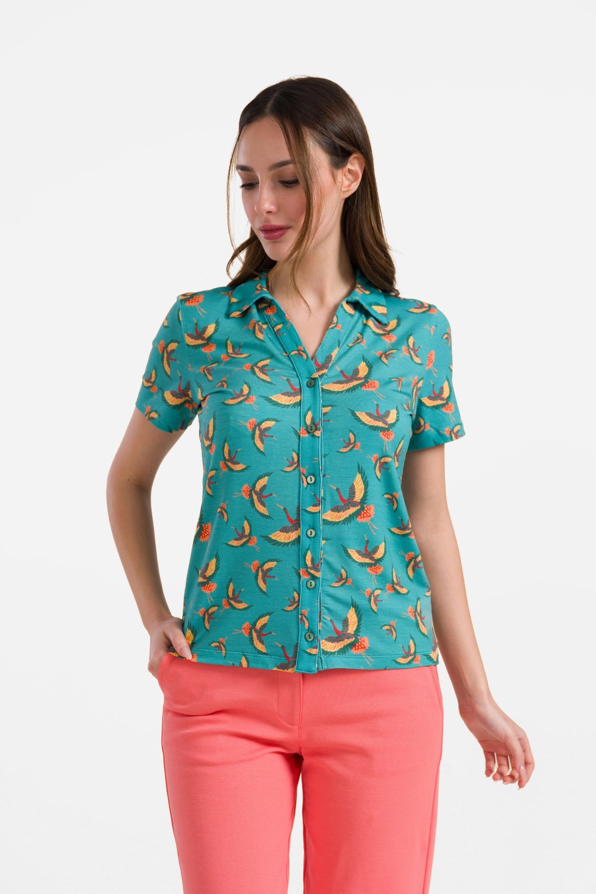 Lena blouse short sleeve | Crane