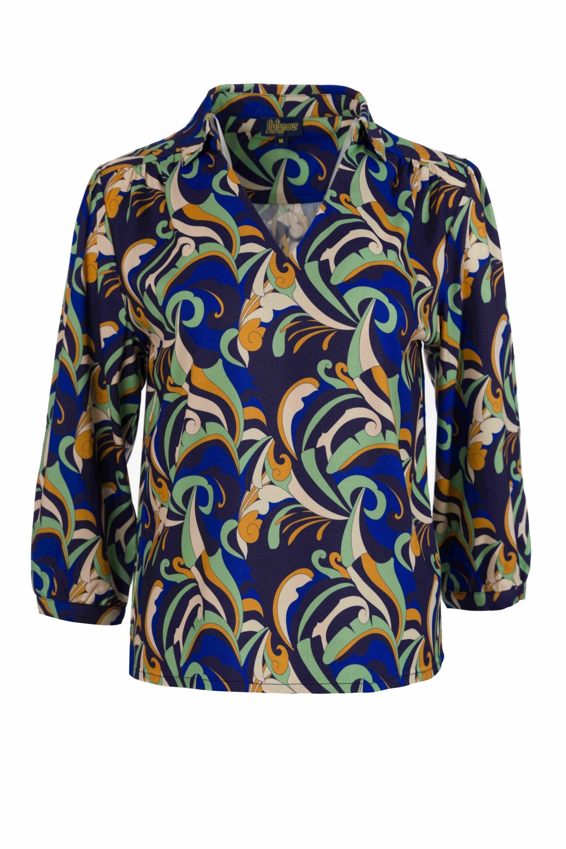 Lisa blouse long sleeve | Abstract