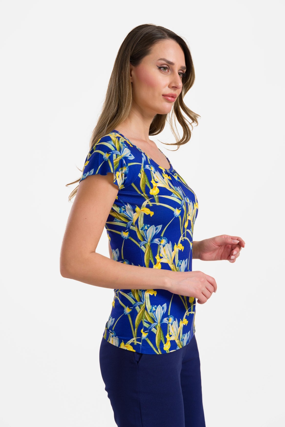 Butterfly top short sleeve | Lilly