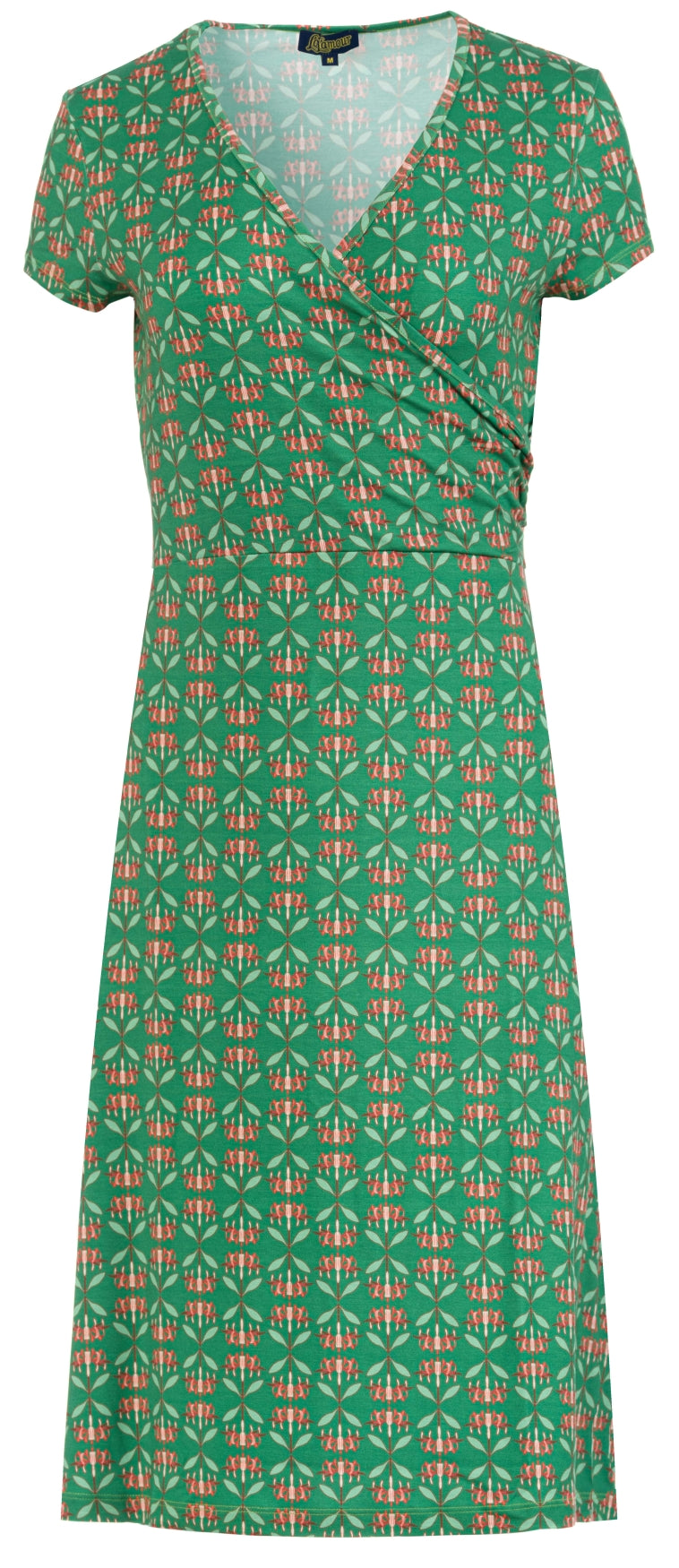 Chrissy cross dress grown-on sleeve | Green Flower