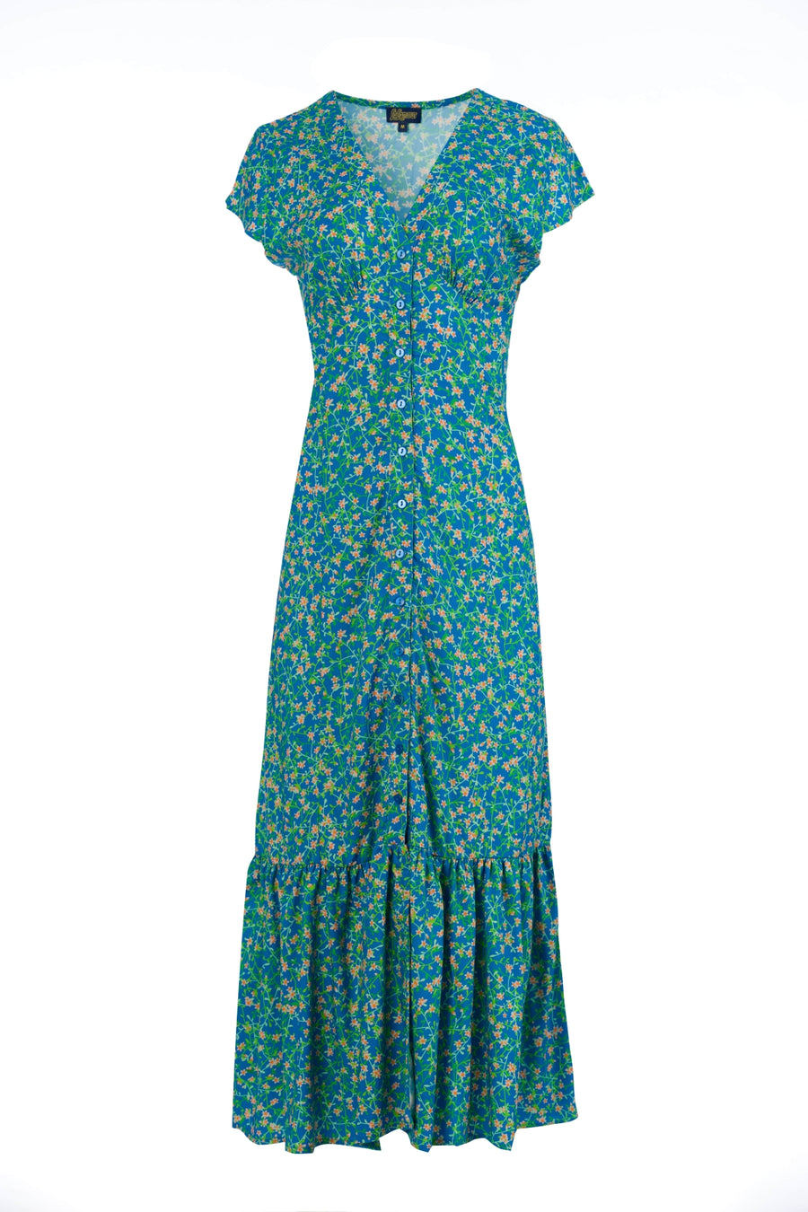 Maud maxi dress short sleeve | Crane