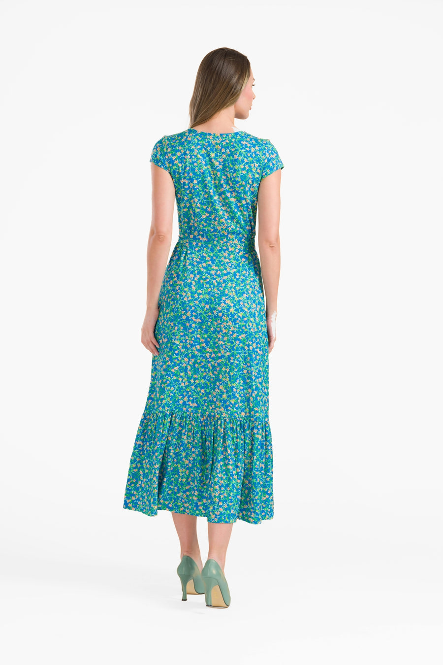 Maud maxi dress short sleeve | Spring String