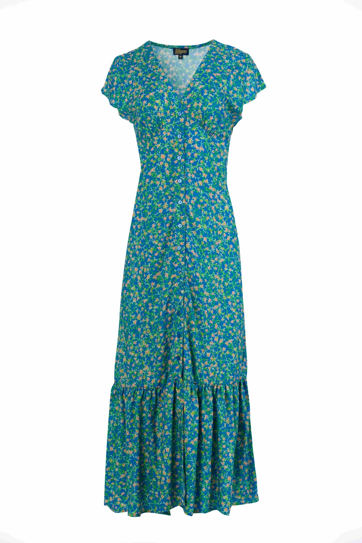 Maud maxi dress short sleeve | Spring String