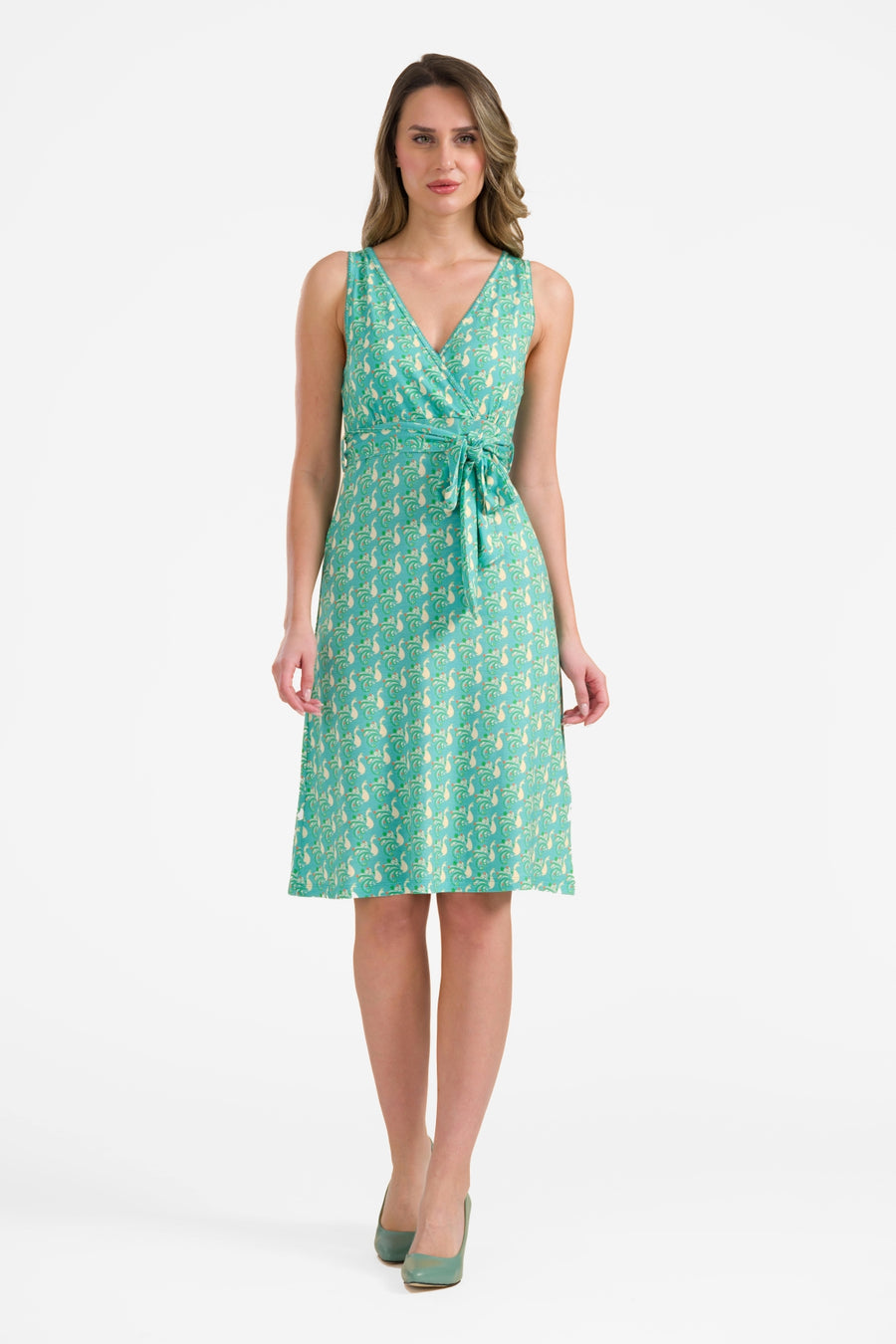Milly dress sleeveless | Happy Peacock