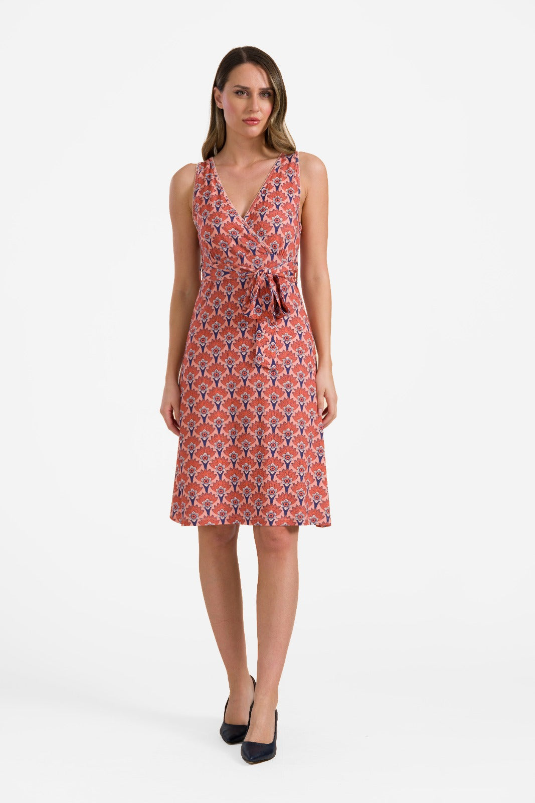 Milly dress sleeveless | Flower Fan