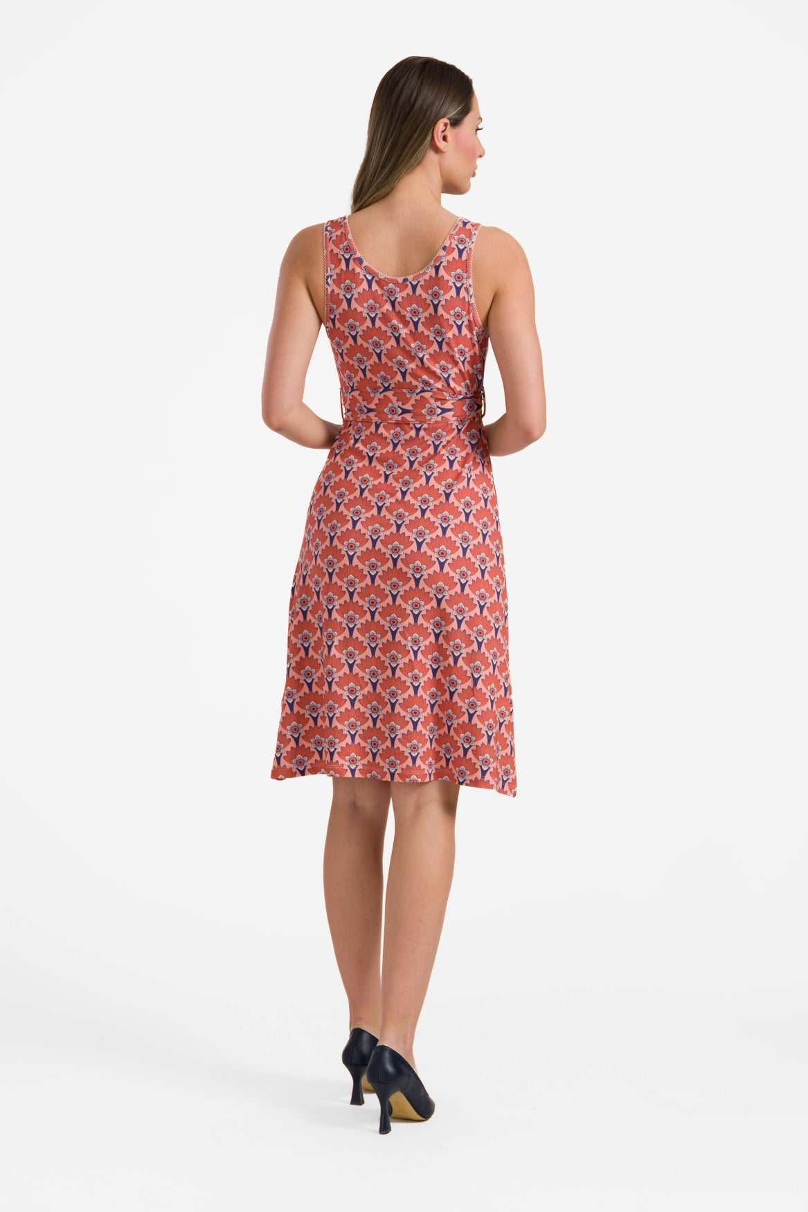 Milly dress sleeveless | Flower Fan