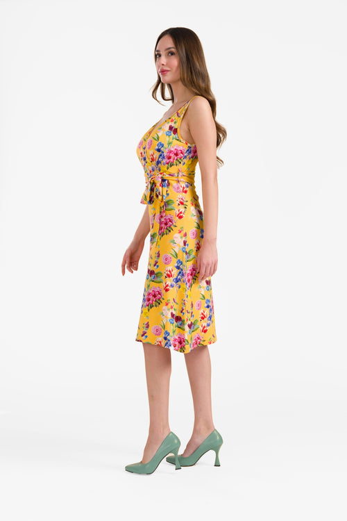 Milly dress sleeveless | Summer Bouquet