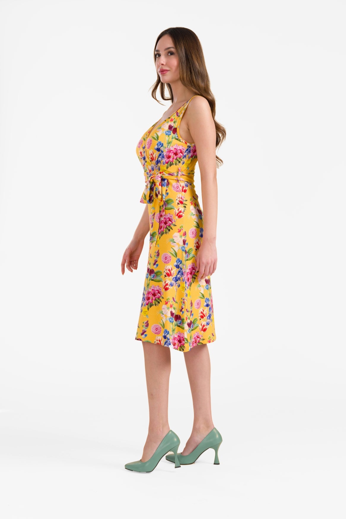 Milly dress sleeveless | Summer Bouquet