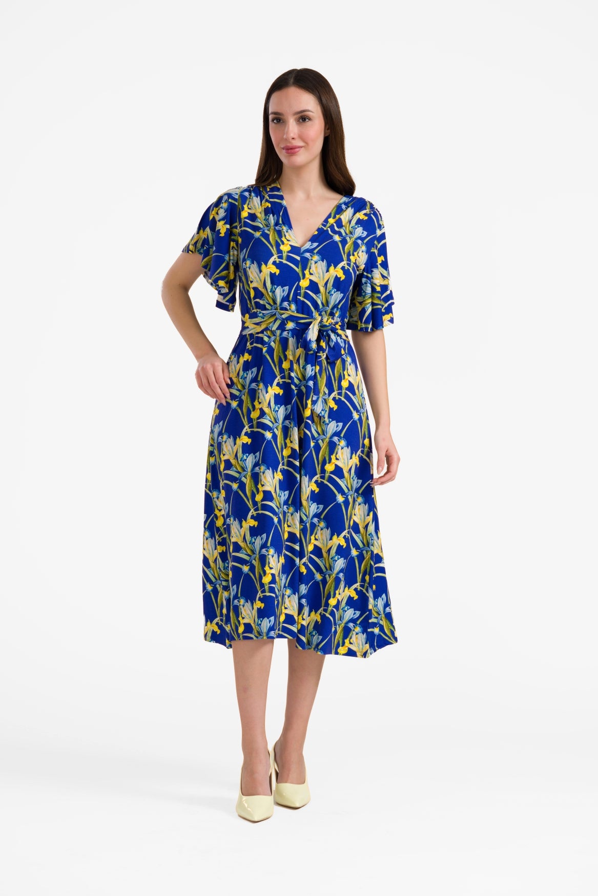Trix butterfly sleeve dress | Lilly