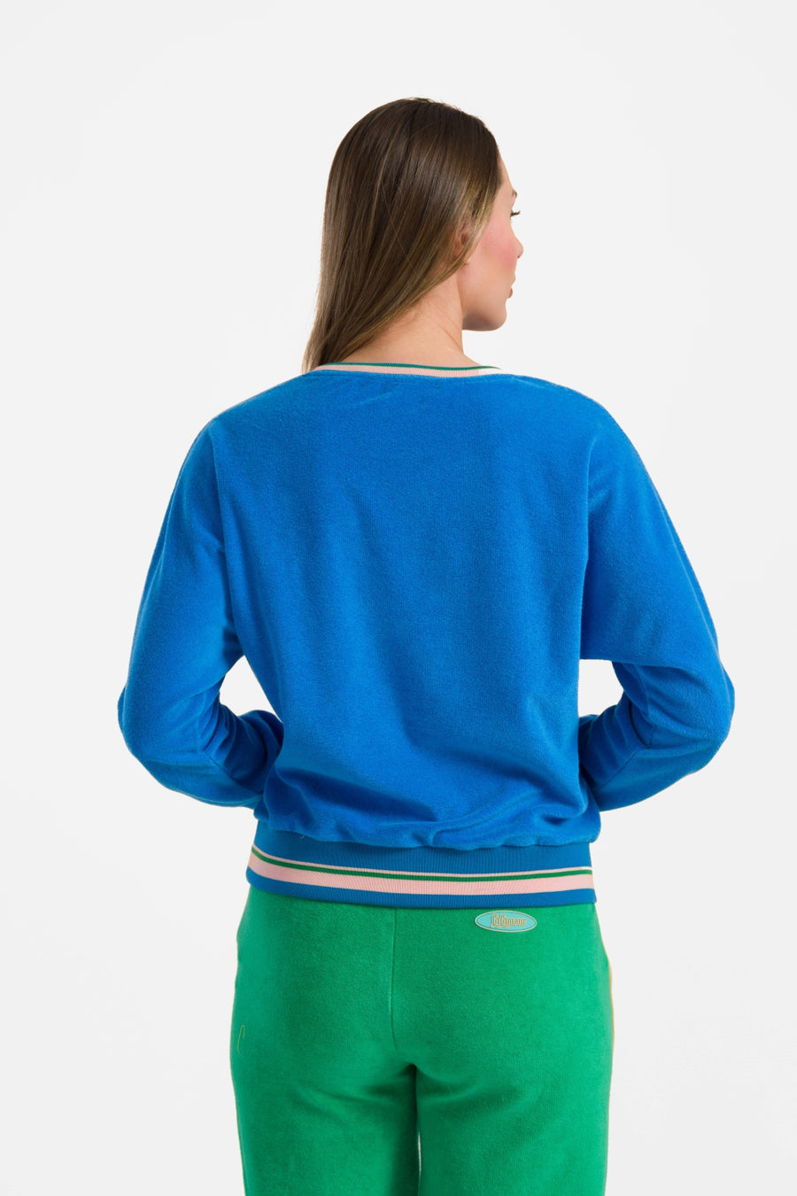 Eileen top long sleeve | Blue