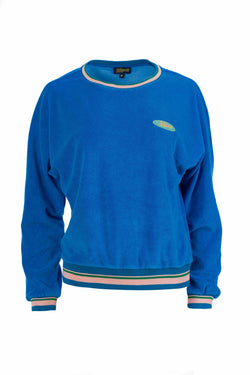 Eileen top long sleeve | Blue