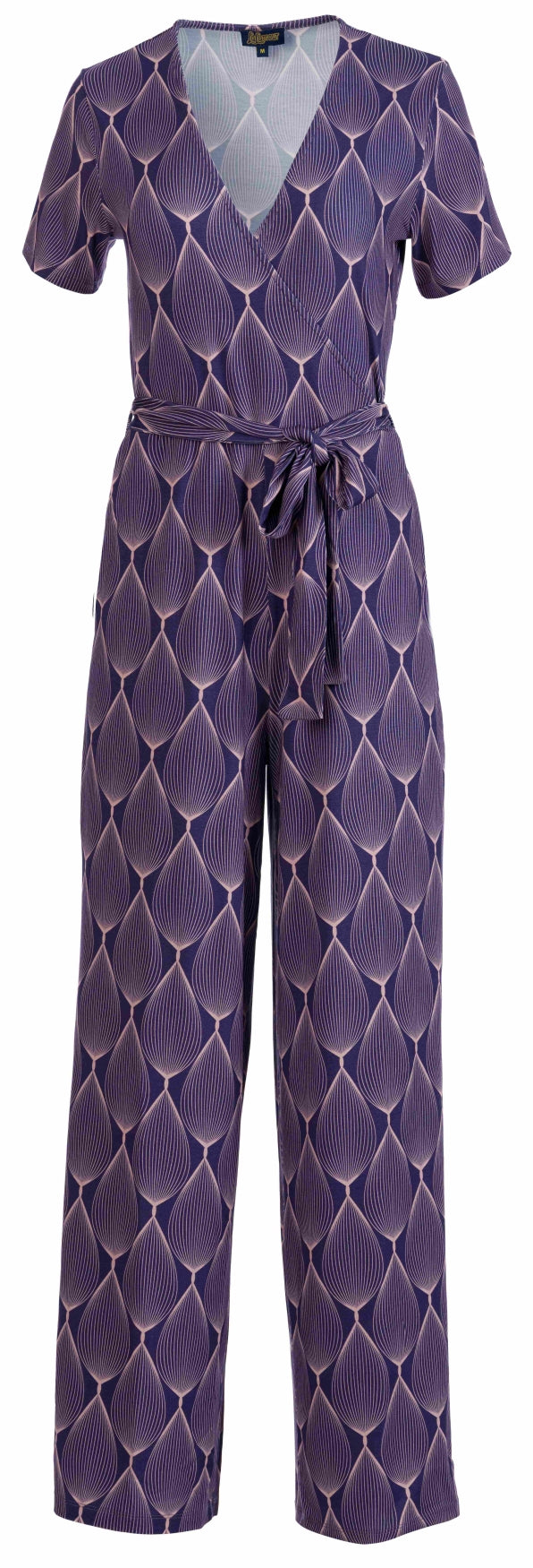 Diana Jumpsuit short sleeve | Big Graphic Oval