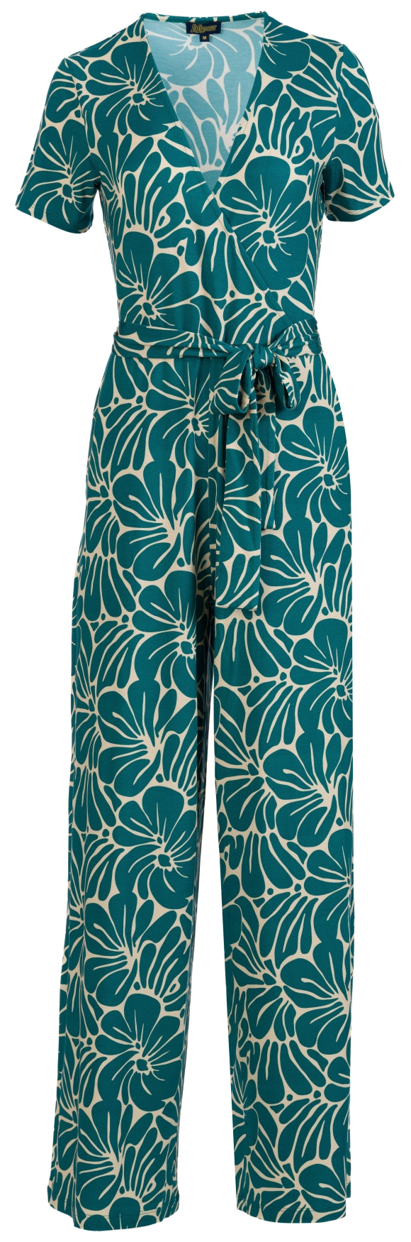 Diana Jumpsuit short sleeve | Flower Lake