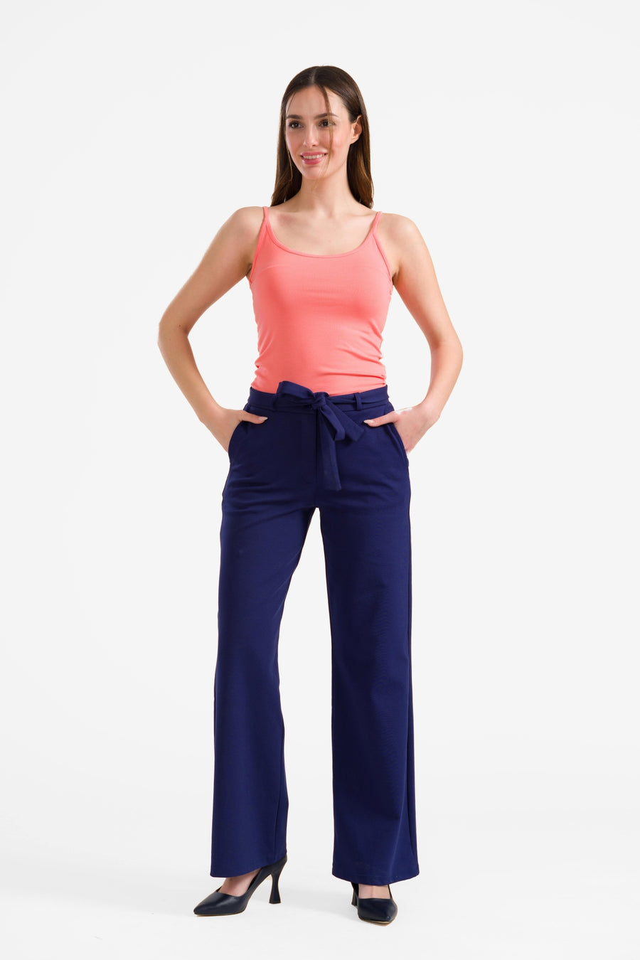 Sue trousers | Interlock Navy