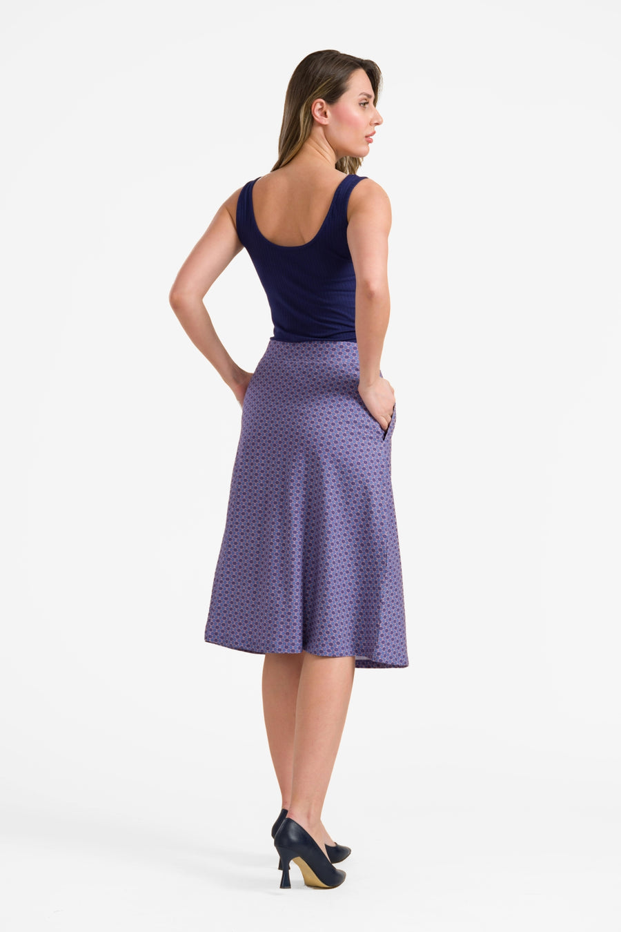 Holly skirt | Small Blue Flower