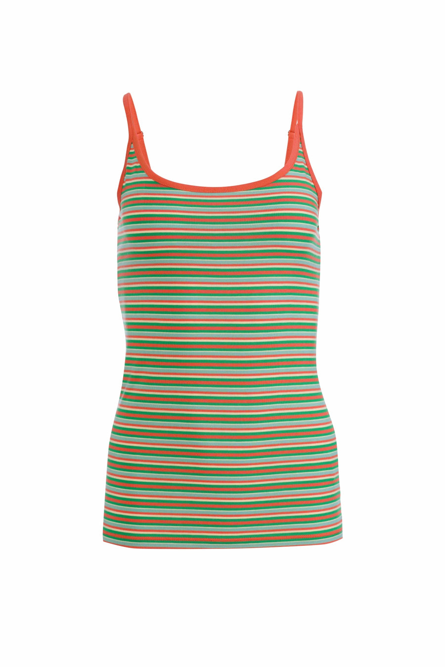 Hella spaghetti top | Summer Stripes Green