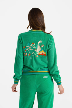 Nora bomber jacket | Green