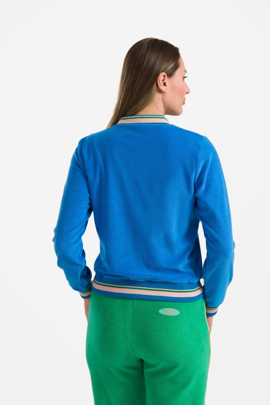 Nora bomber jacket | Blue