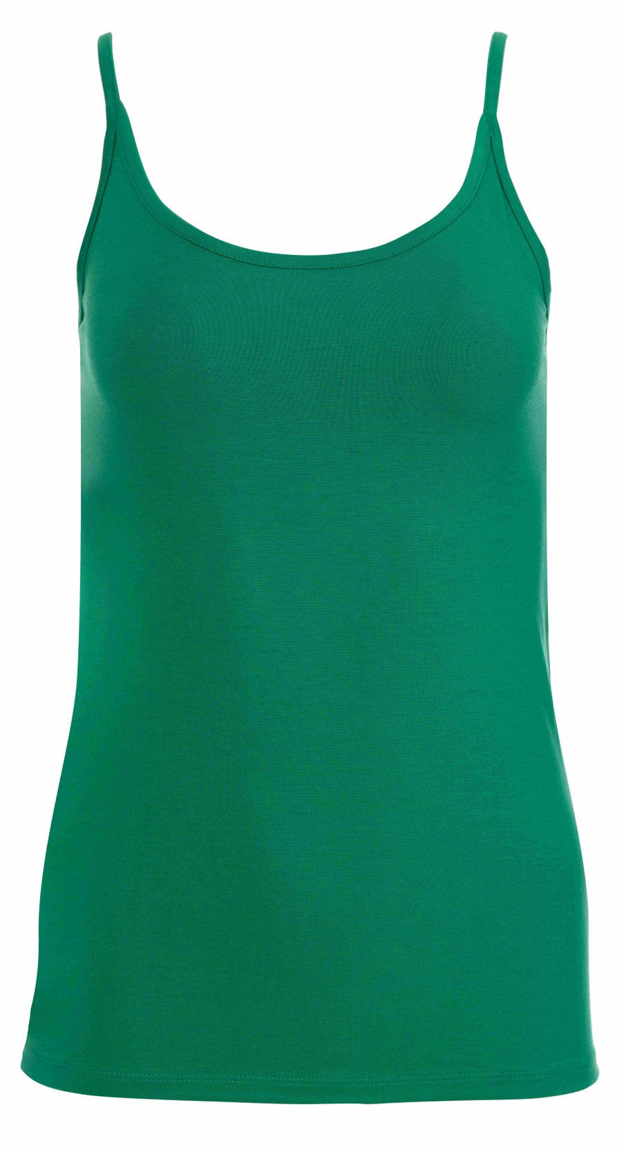 Hella spaghetti top | Plain Green