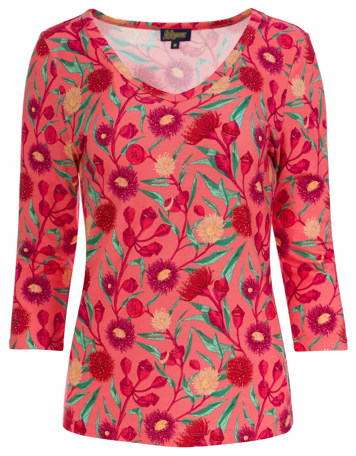 Lynn top 3/4 sleeve | Wild Bouquet