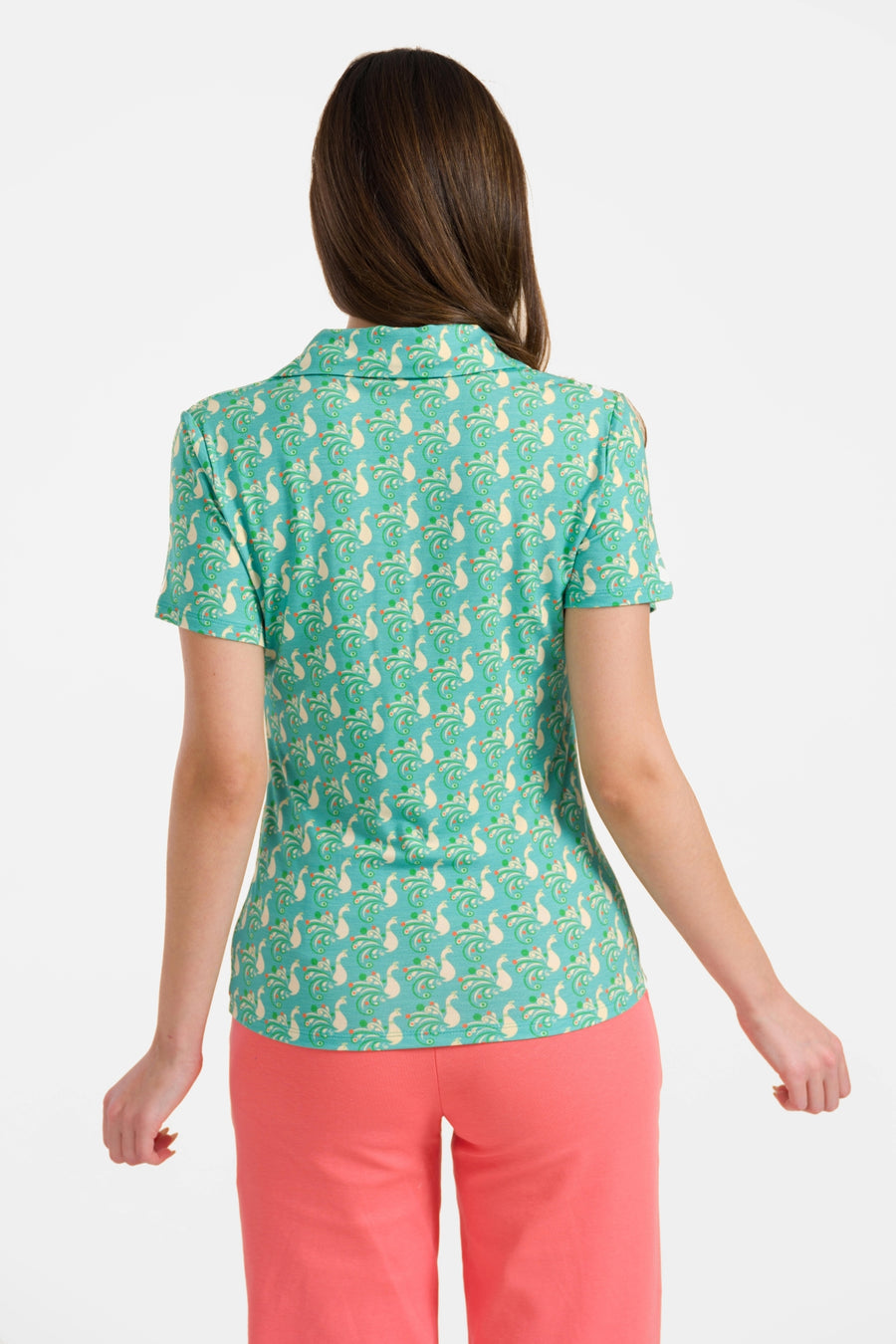 Suzy top short sleeve | Happy Peacock
