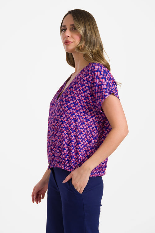 Evy blouse short sleeve | Small Barock