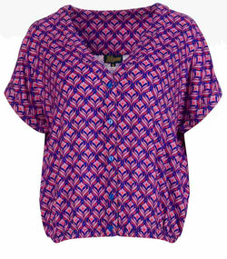 Evy blouse short sleeve | Small Barock