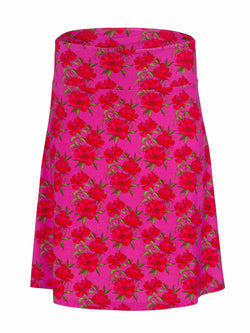Esmee Skirt | Fuchsia Flowers