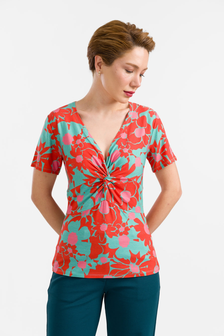 Angela Top Short Sleeve | Flower Soup