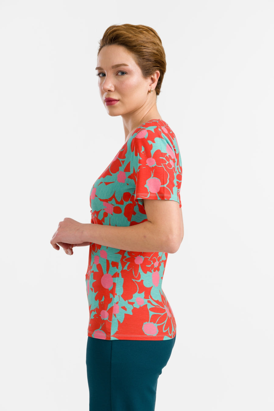 Angela Top Short Sleeve | Flower Soup