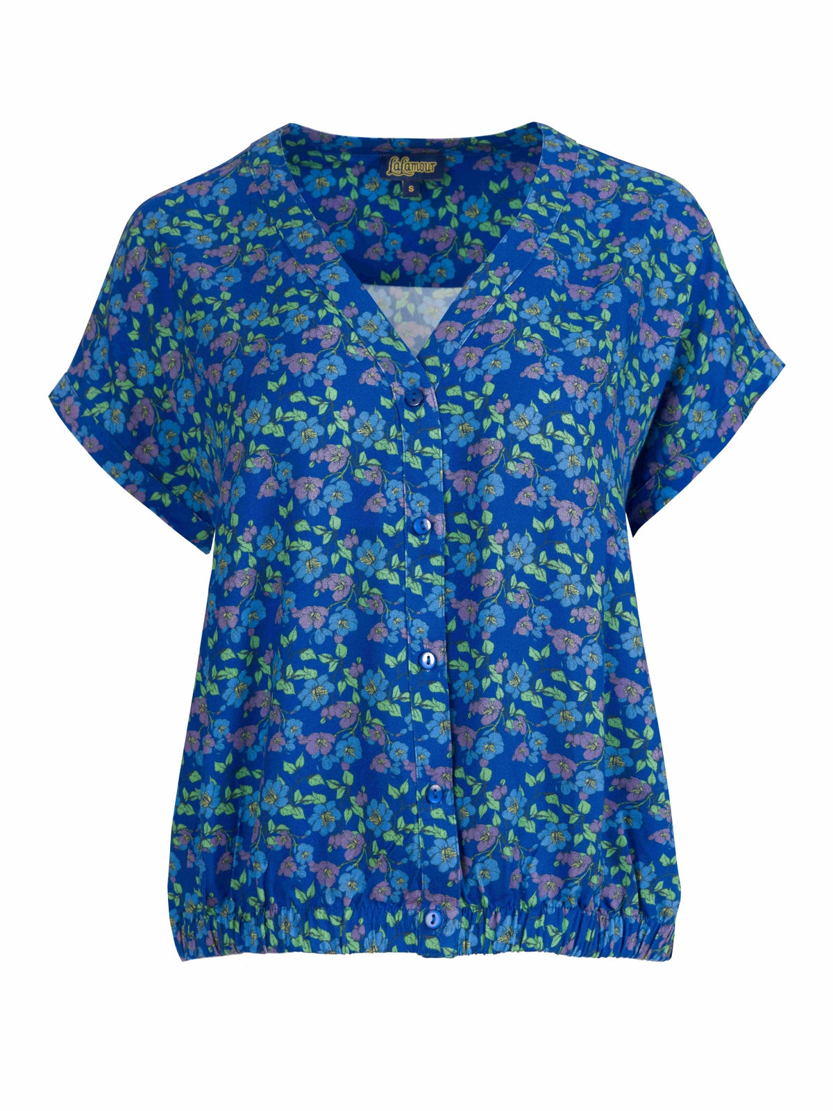 Evy Blouse Short Sleeve | Cherry Blossom