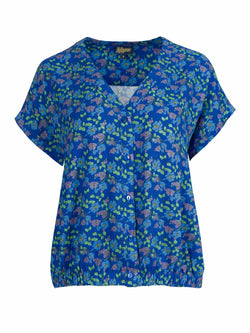 Evy Blouse Short Sleeve | Cherry Blossom