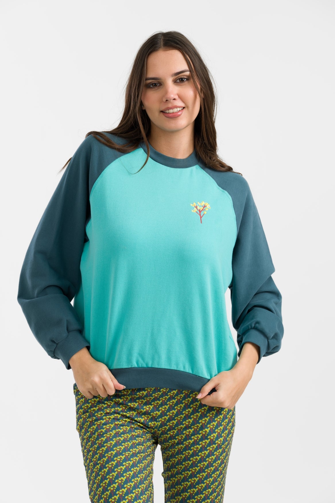 Grace Sweater | Turquoise