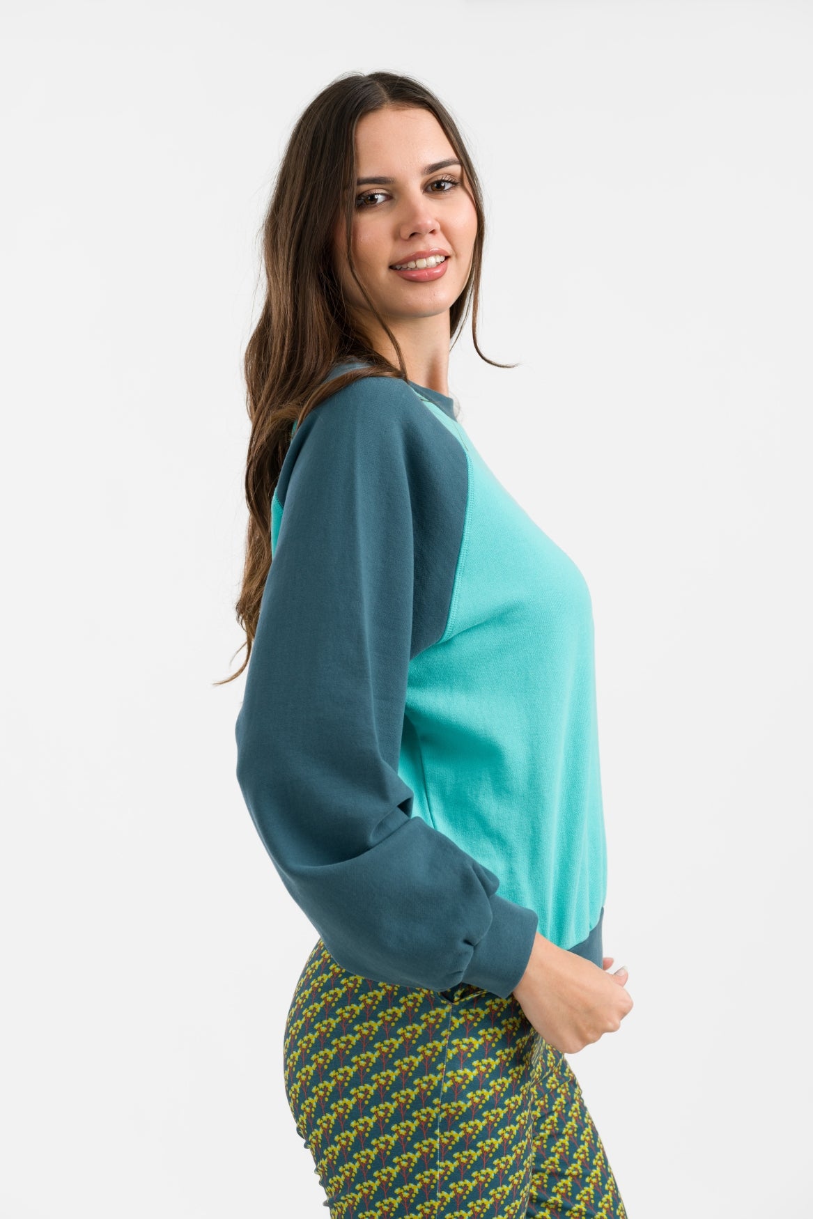 Grace Sweater | Turquoise