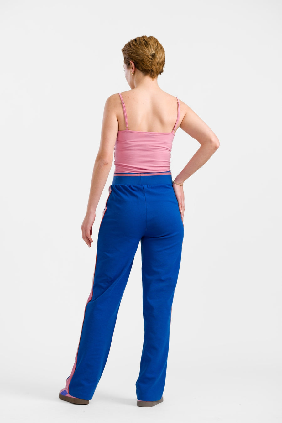 Hailey Trousers | Punta Di Roma Blue