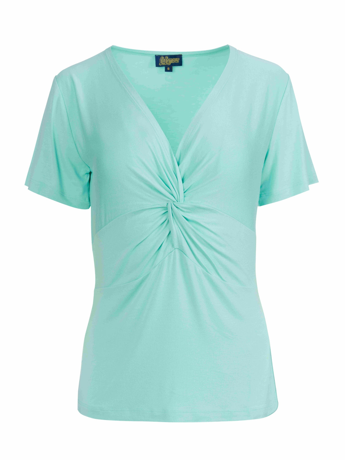Angela Top Short Sleeve | Plain Mint