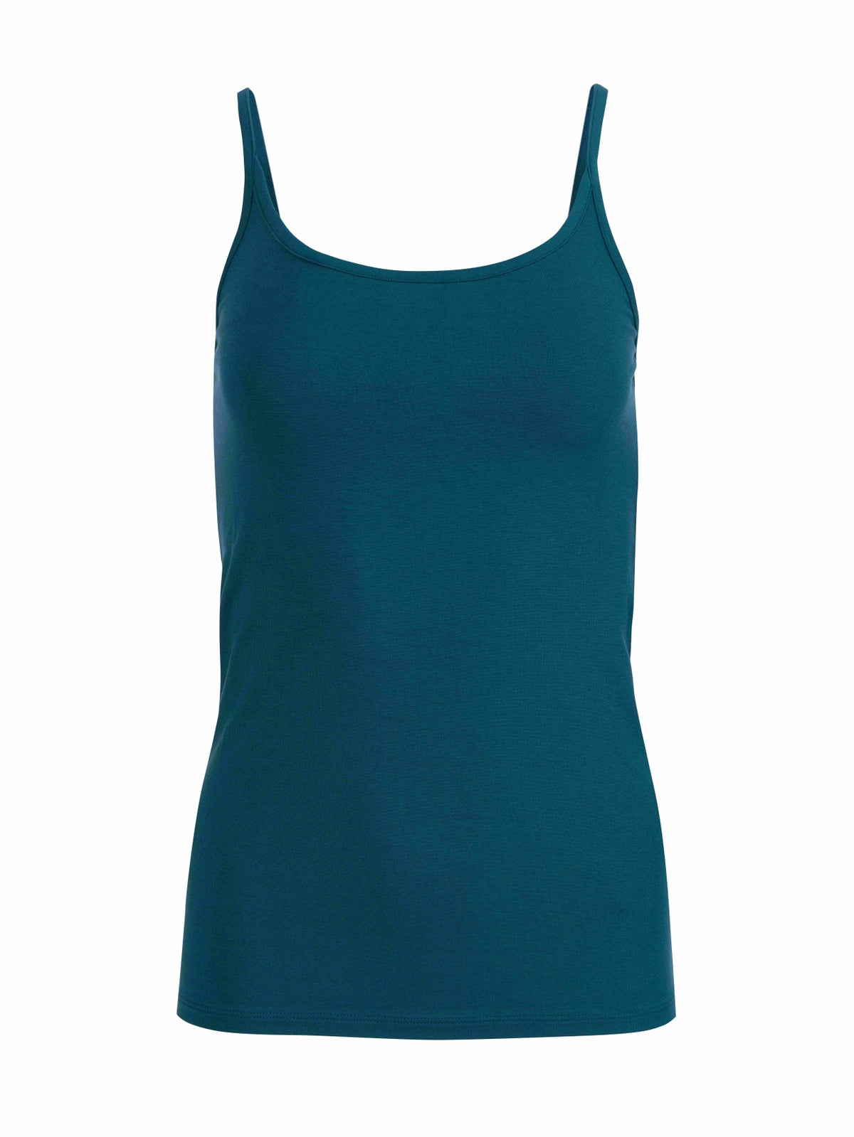 Hella Spaghetti Top | Plain Petrol