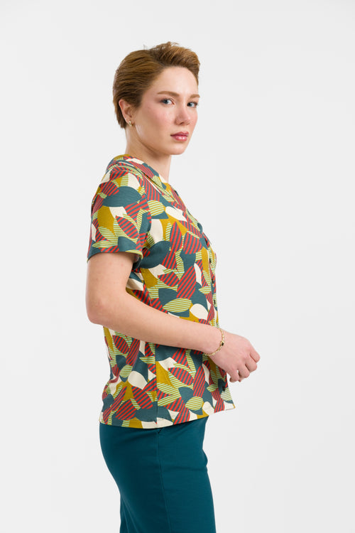 Iris Blouse Short Sleeve | Leave