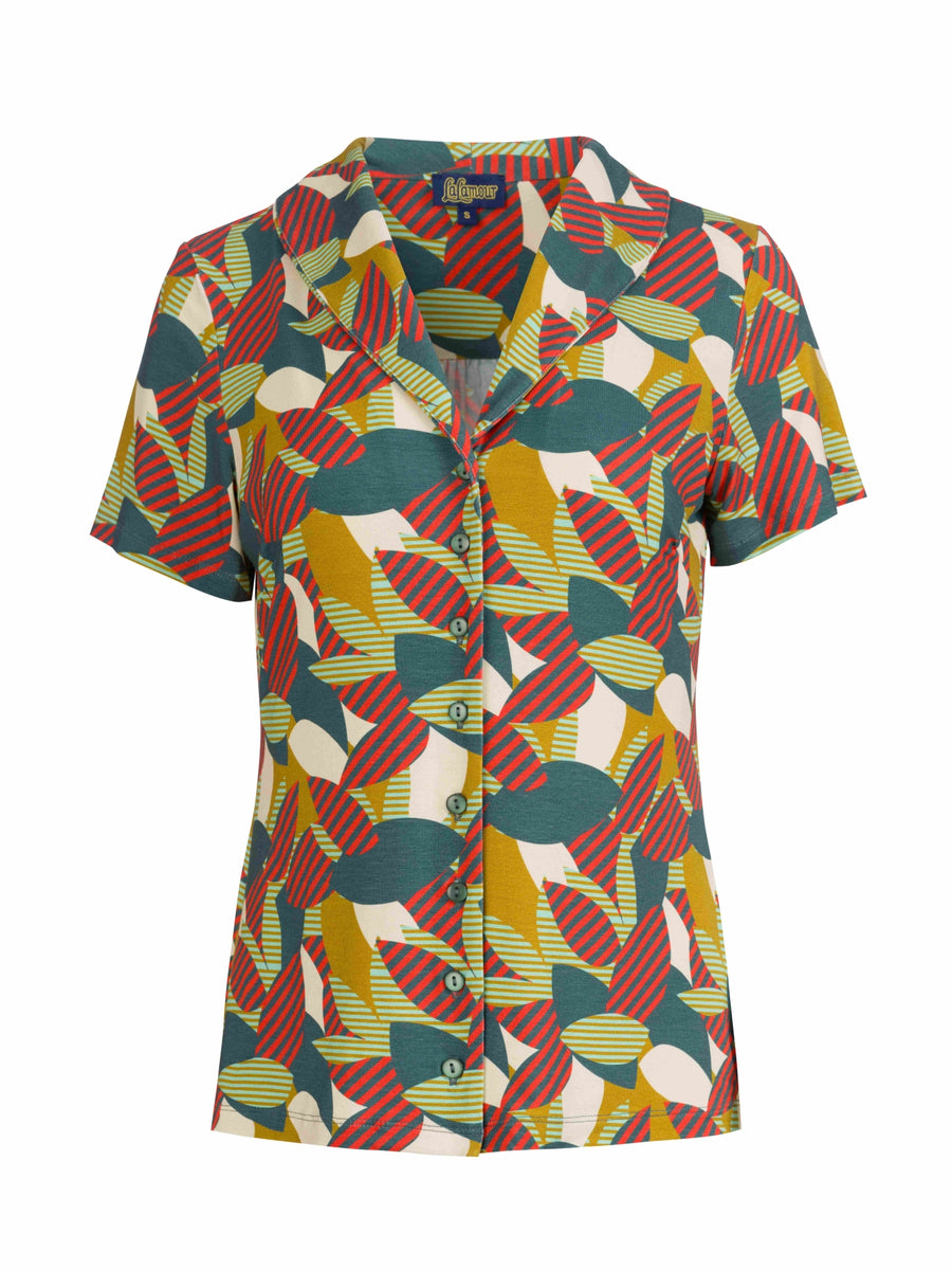 Iris Blouse Short Sleeve | Leave